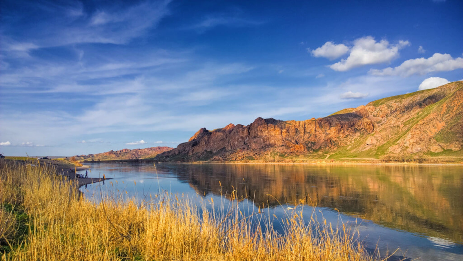 Rivière Ili, Chine, Kazakhstan