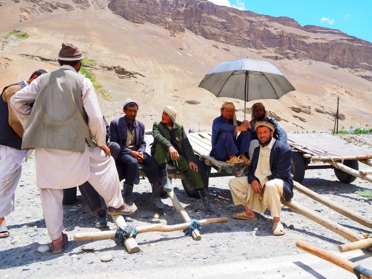 Marché afghan d'Ishkashim, Tadjikistan