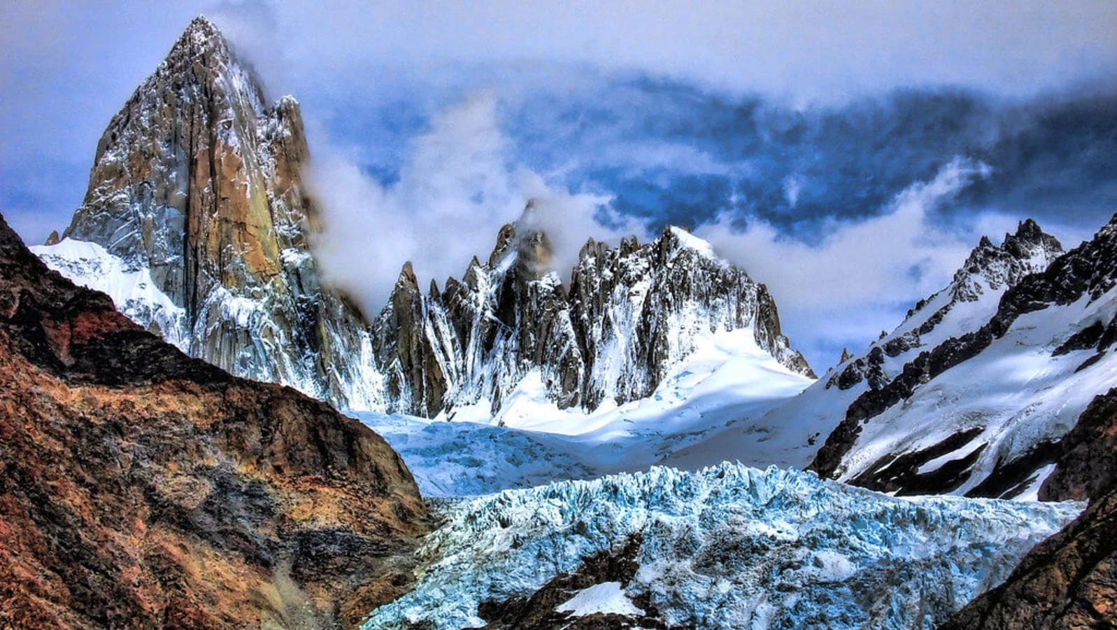 Fitz Roy, Chili, Argentine