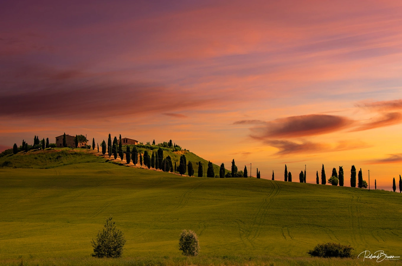 Val d'Orcia, Italie