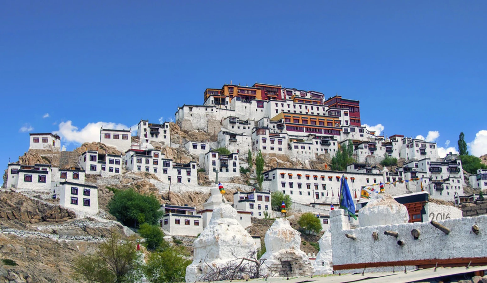 Monastère de Thiksey, Inde