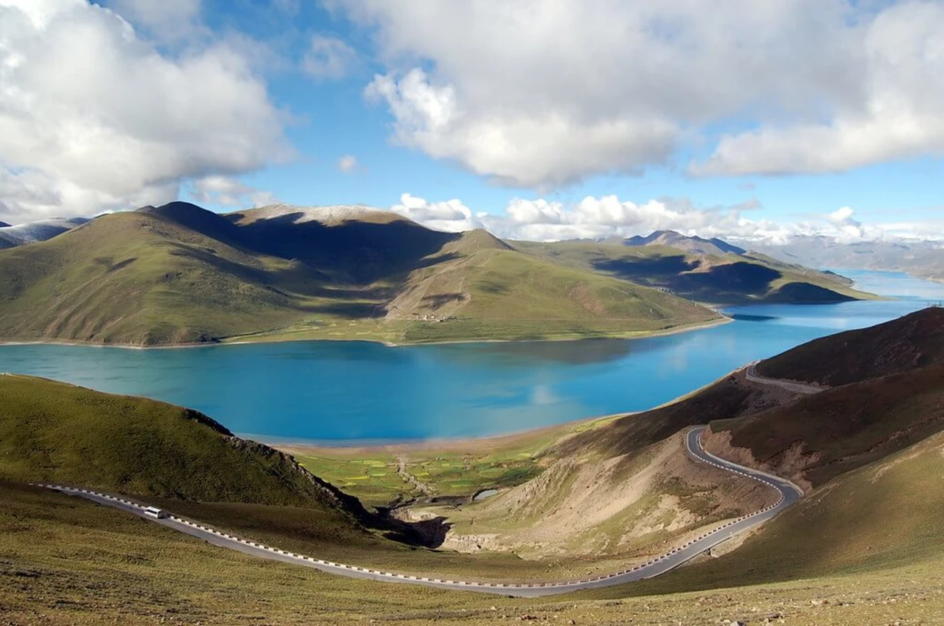 Yamdrok-Tso, Chine