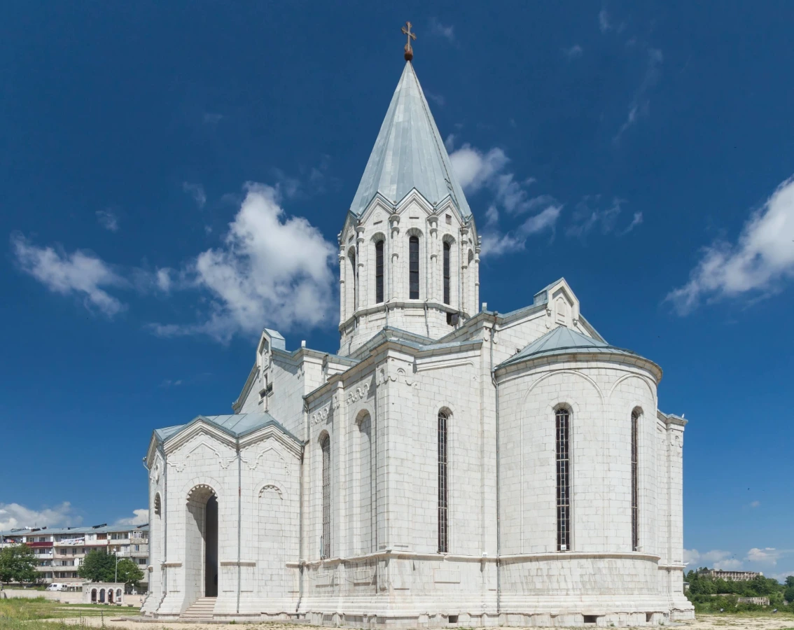 Cathédrale Ghazanchetsots, Azerbaïdjan