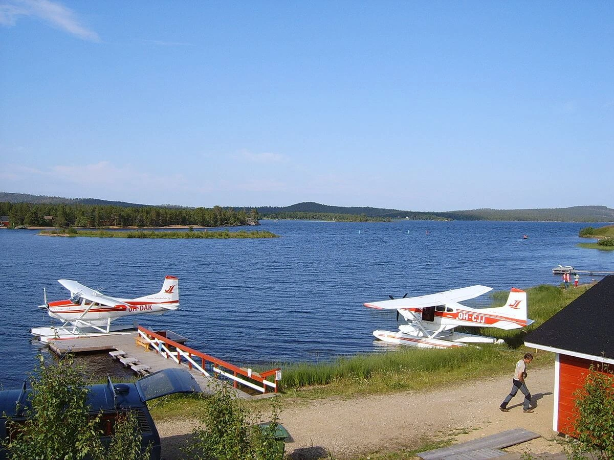 Lac Inari, Finlande