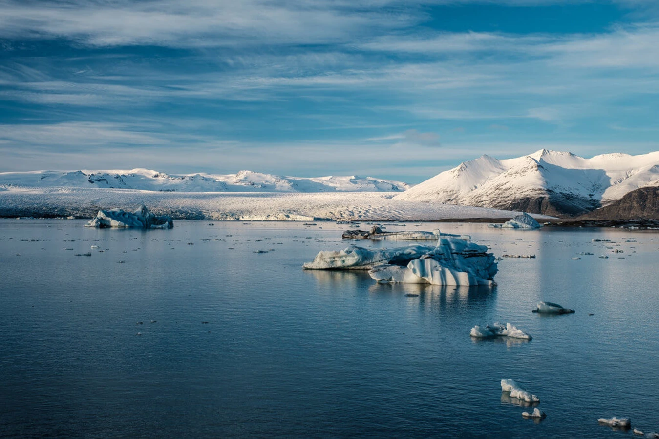 Breidamerkurjokull, Islande