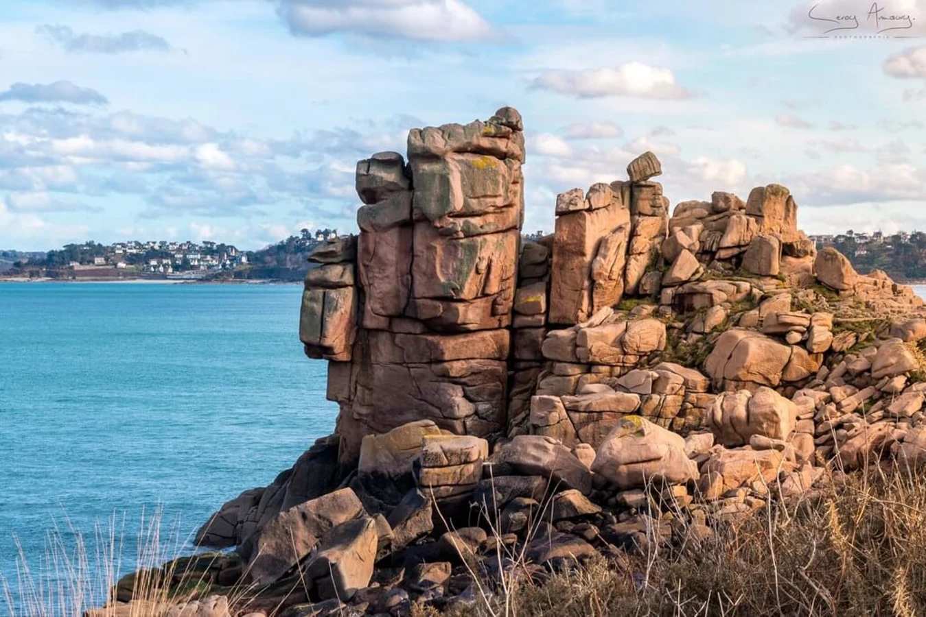 Côte de granit rose, France