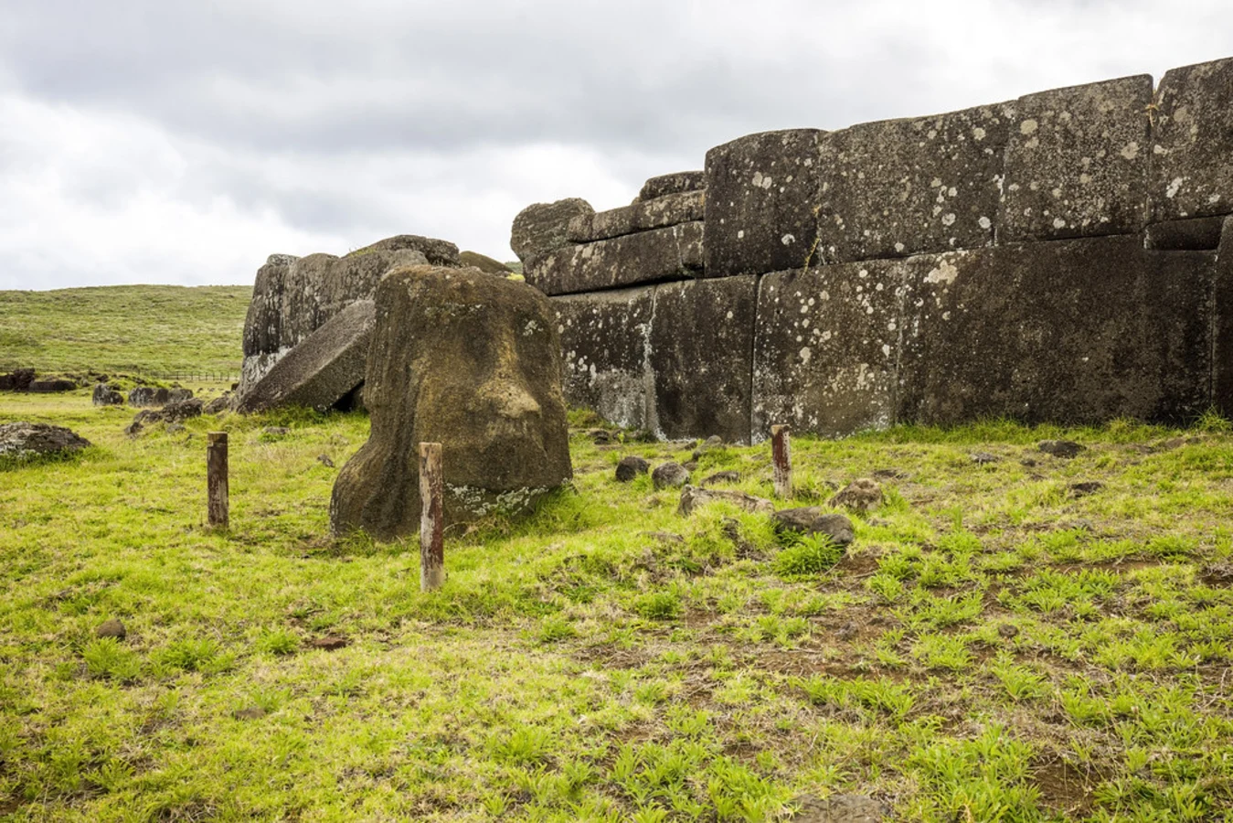 Ahu Vinapu, Chili, Île de Pâques
