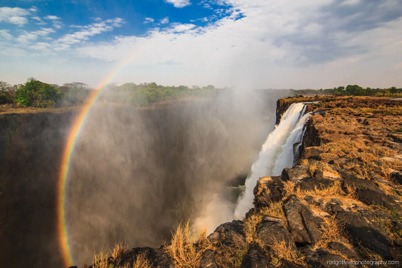 Piscine du diable, Zambie, Zimbabwe