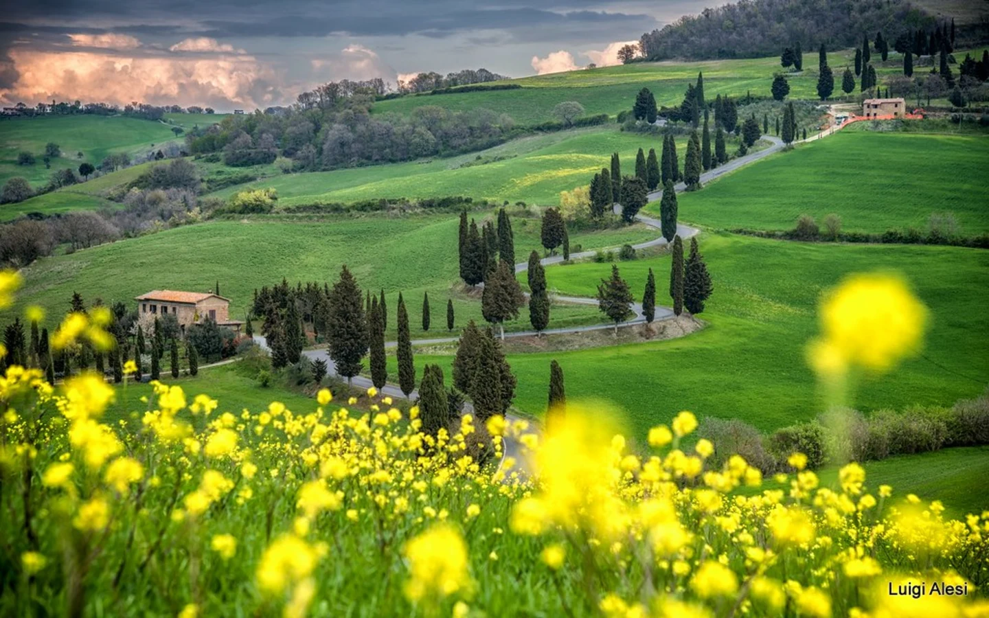 Val d'Orcia, Italie