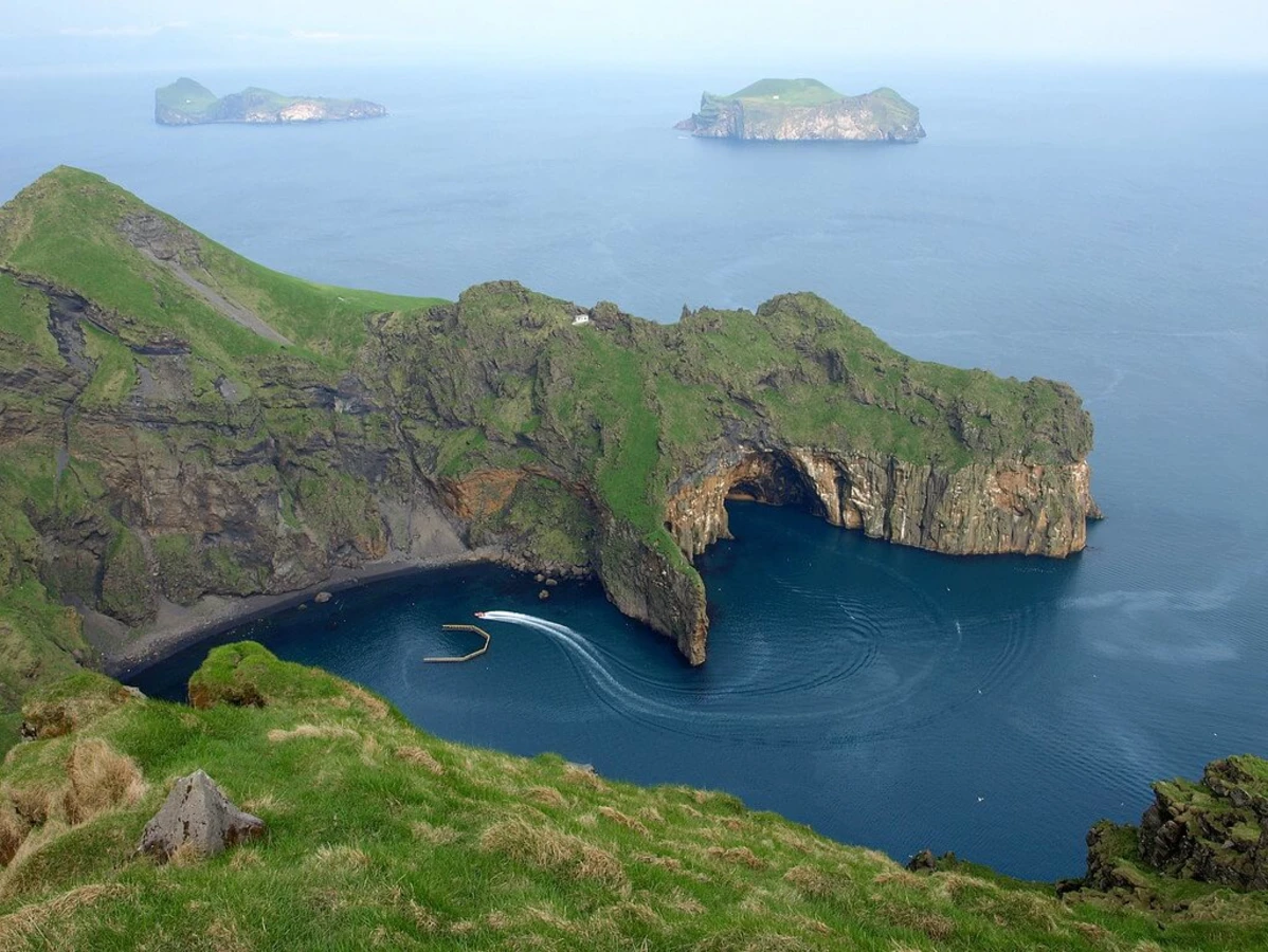 Falaises d'Ystiklettur, Islande