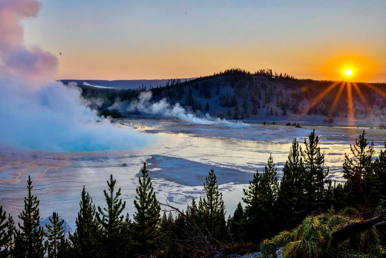 Grand Prismatic Spring, États-Unis