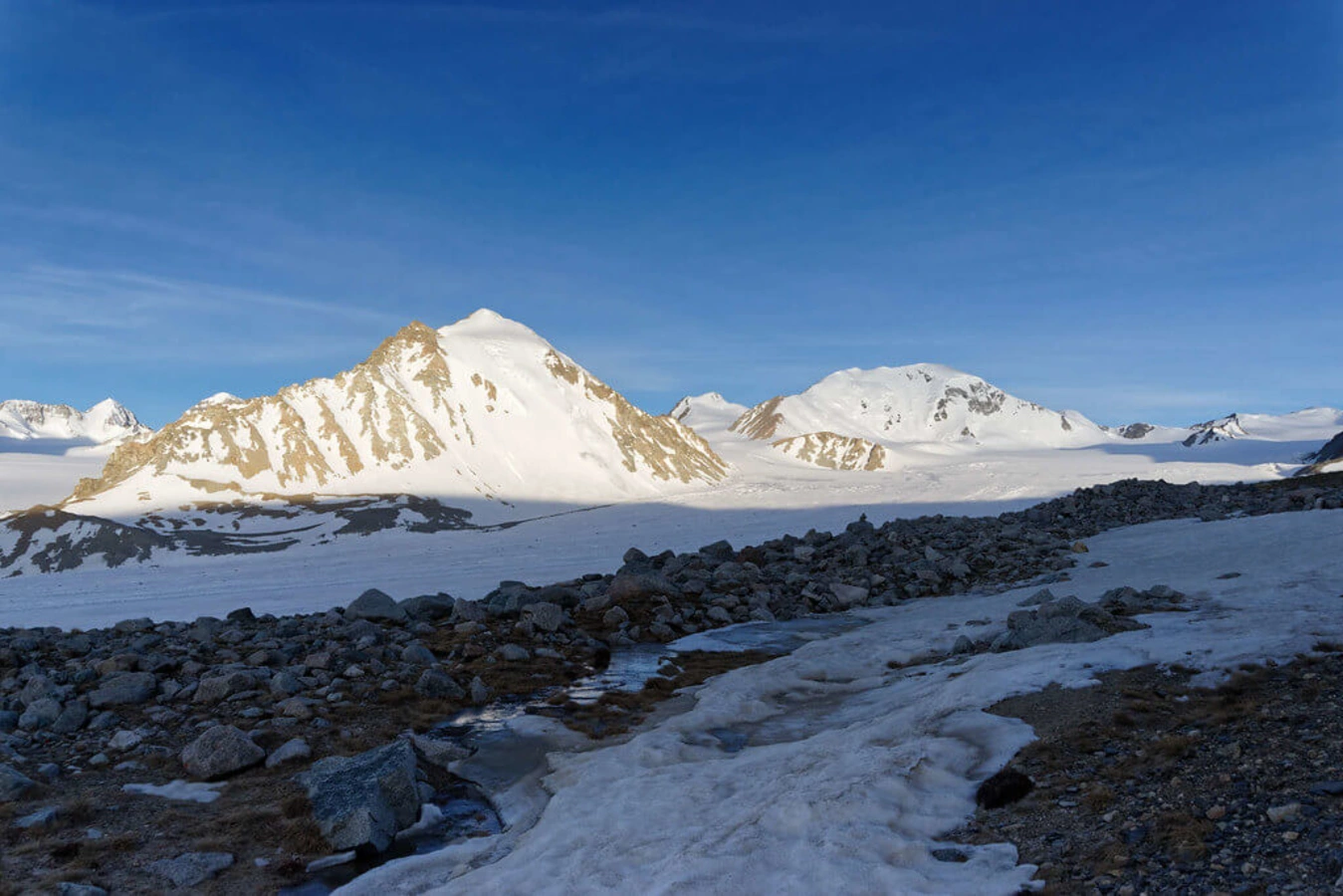 Glacier Potanine, Mongolie