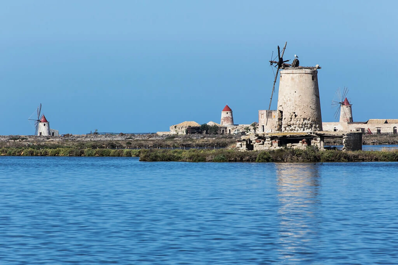 Réserve naturelle des marais salants de Trapani et Paceco, Italie