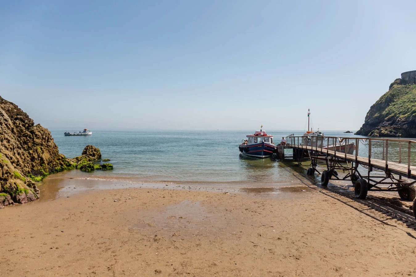 Île de Caldey, Pays de Galles