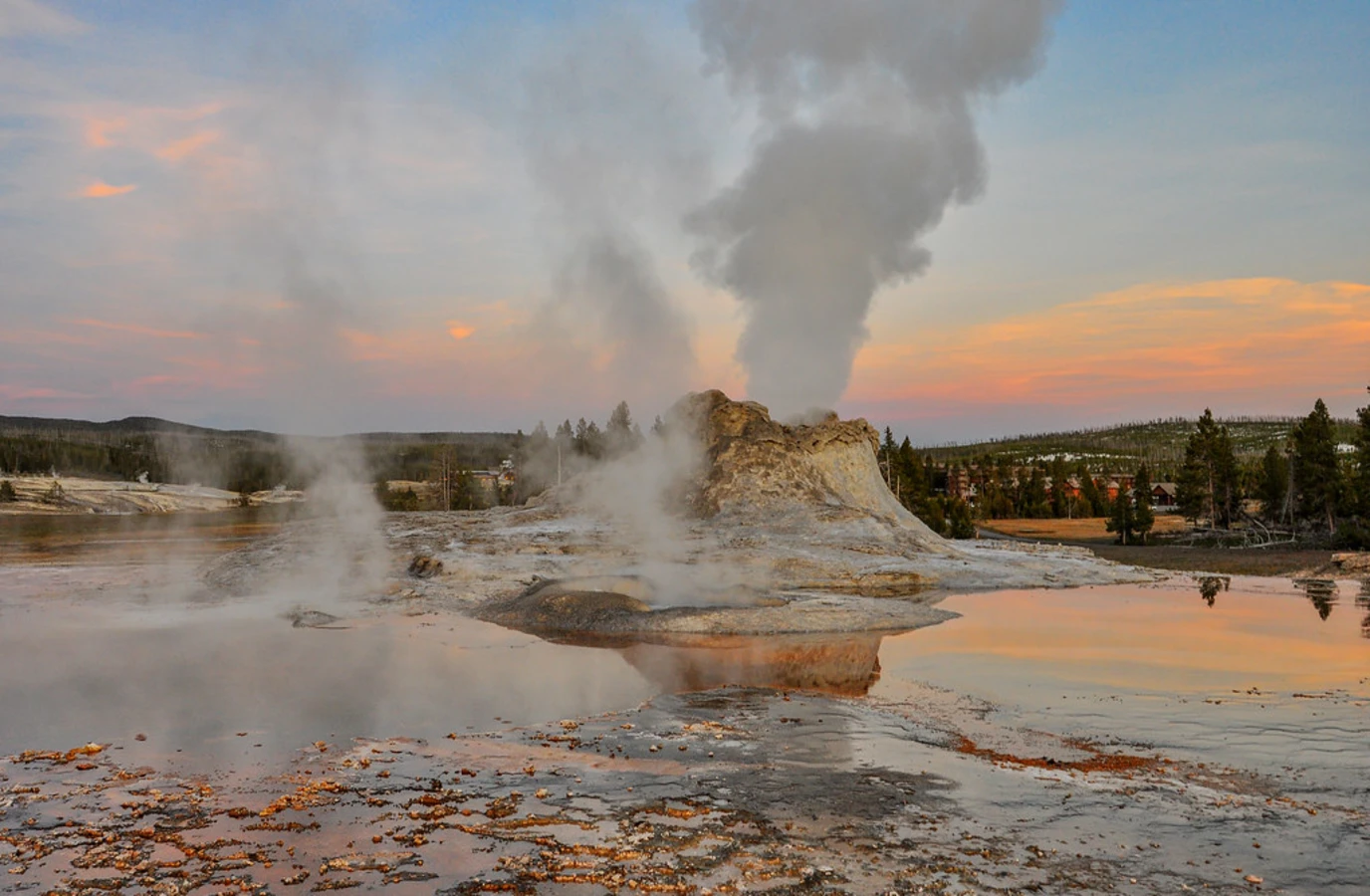 Castle Geyser, États-Unis