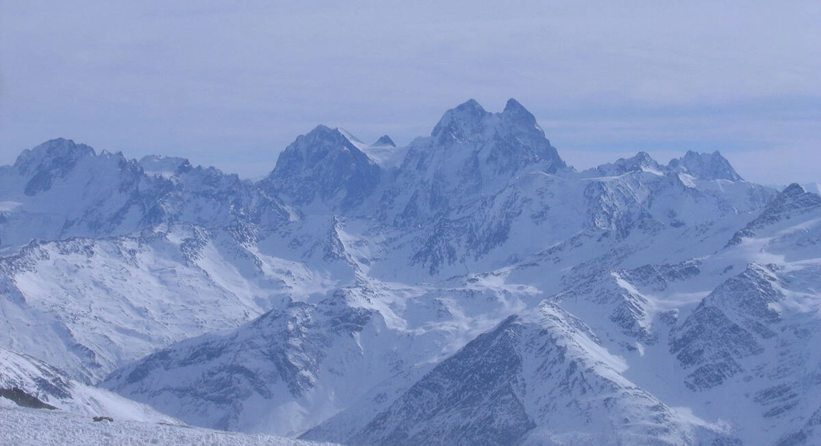 Glacier d'Ushba, Géorgie