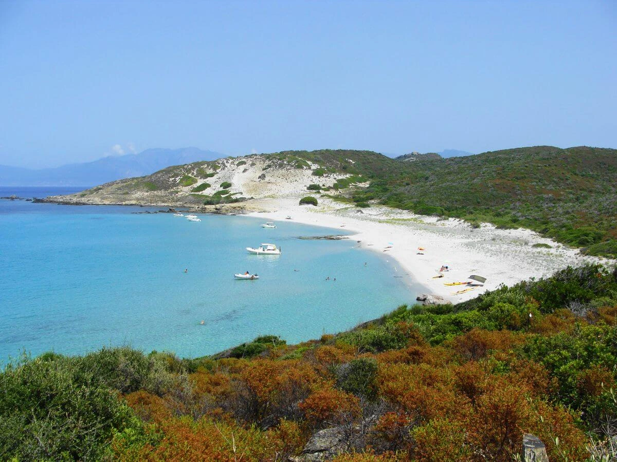Plage de Ghignu, France
