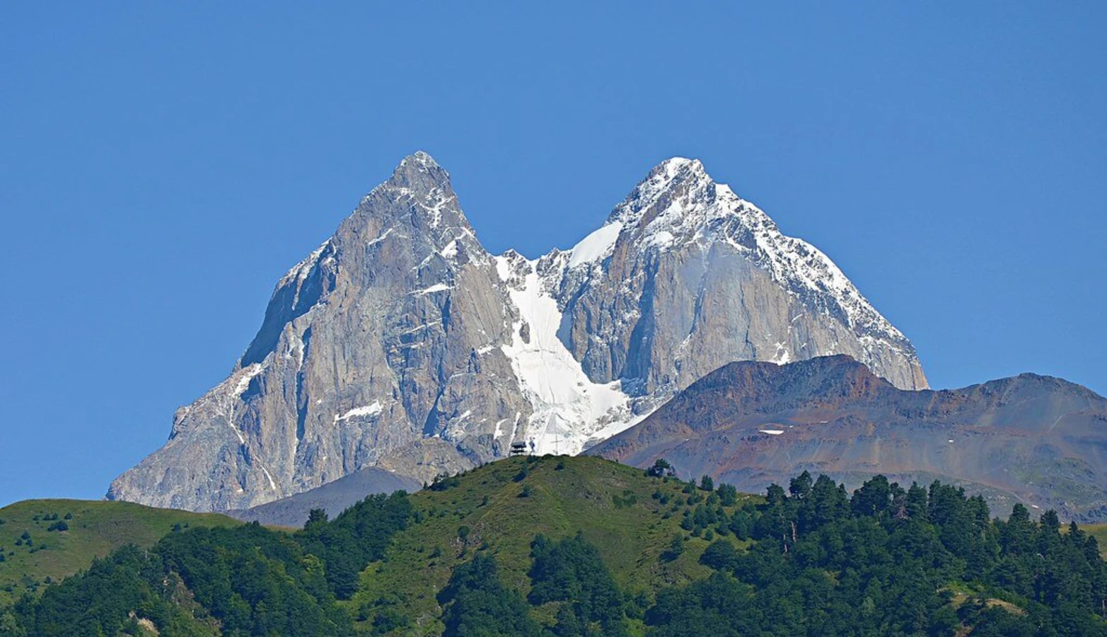 Mont Ouchba, Géorgie