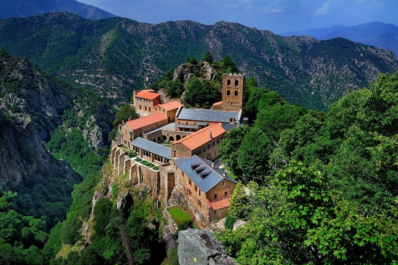 Abbaye Saint-Martin du Canigou, France
