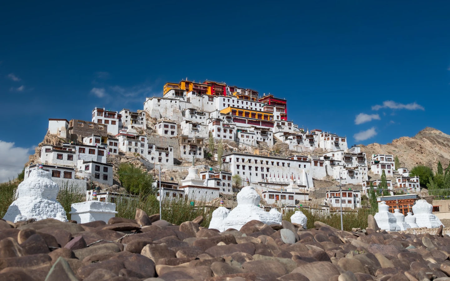 Monastère de Thiksey, Inde