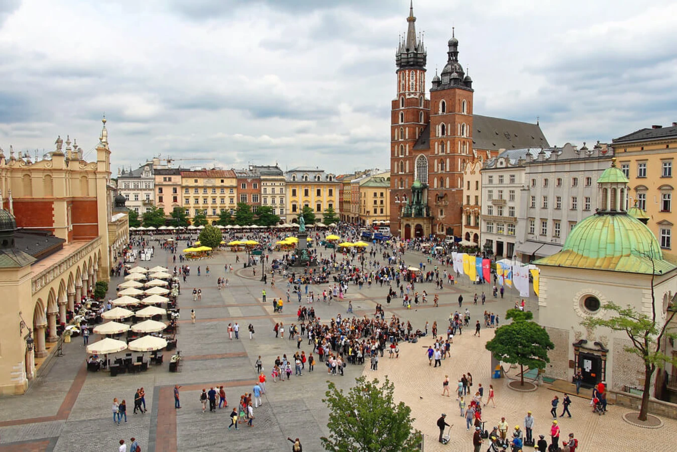 Rynek de Cracovie, Pologne