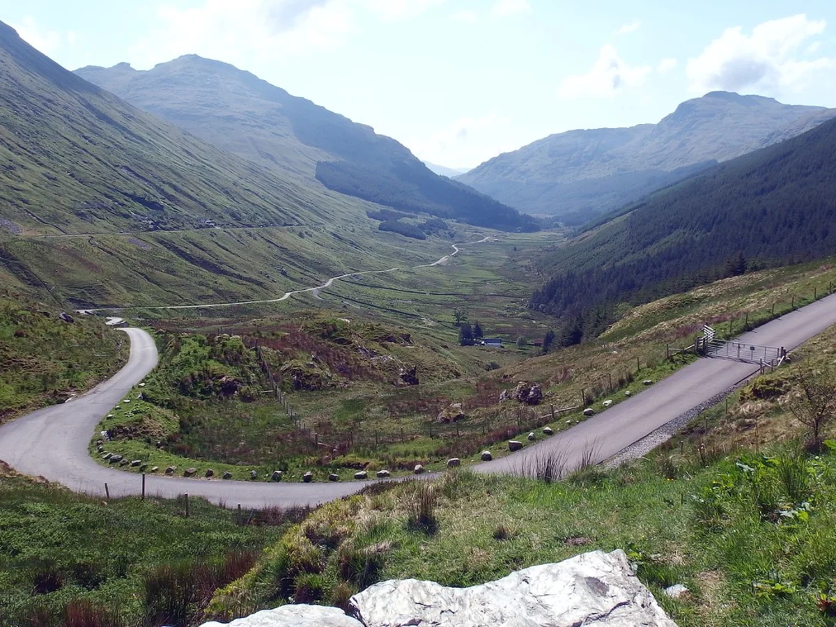 Old Military Road, Écosse