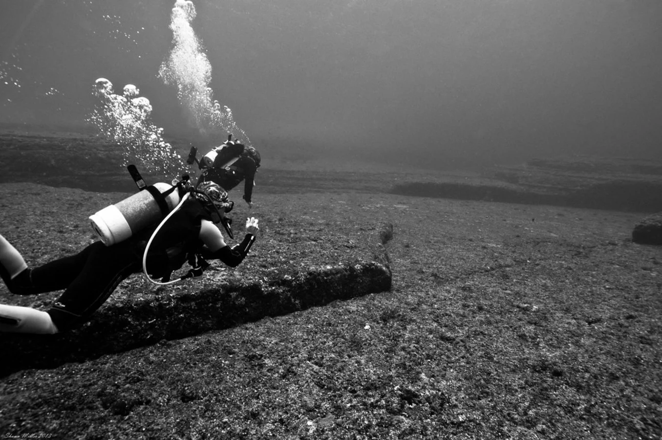 Structure sous-marine de Yonaguni, Japon