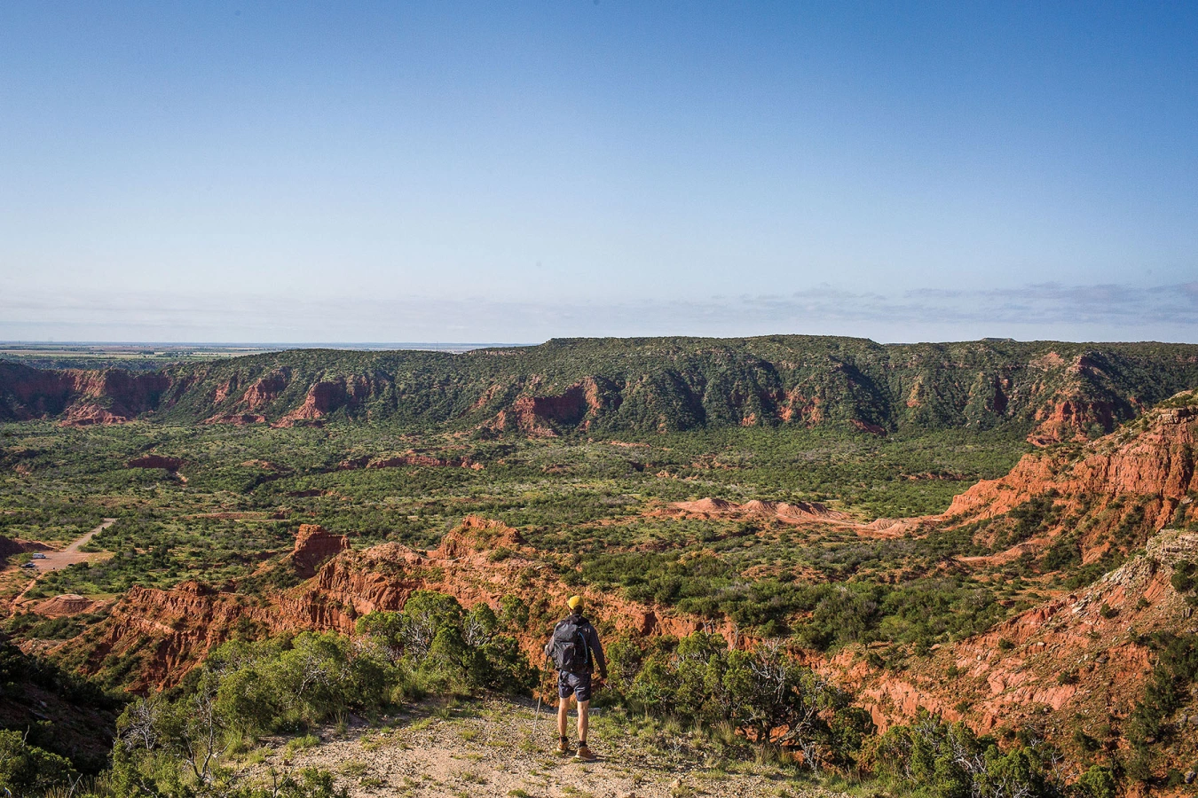 Parc et sentier d'État des Caprock Canyons, États-Unis