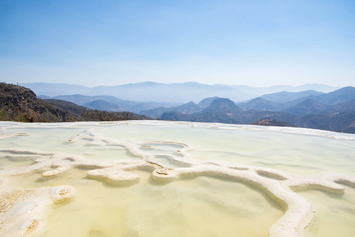 Hierve el Agua, Mexique