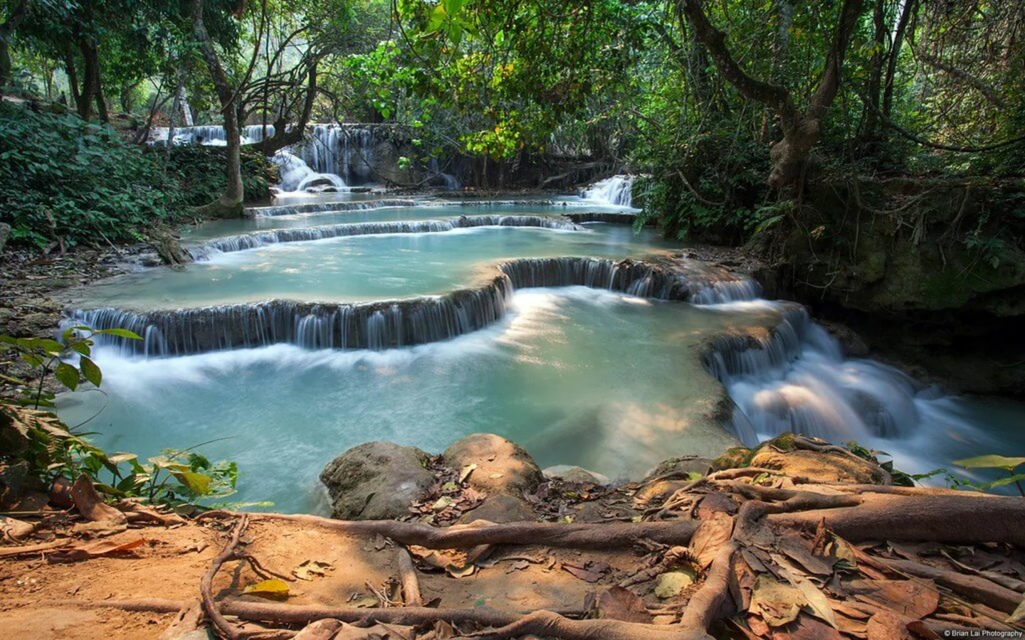 Chutes de Kuang Si, Laos