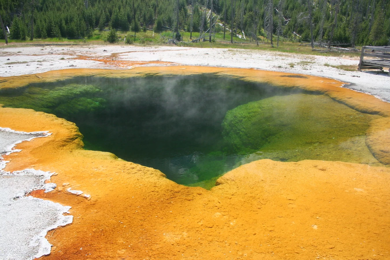 Black Sand Basin, États-Unis