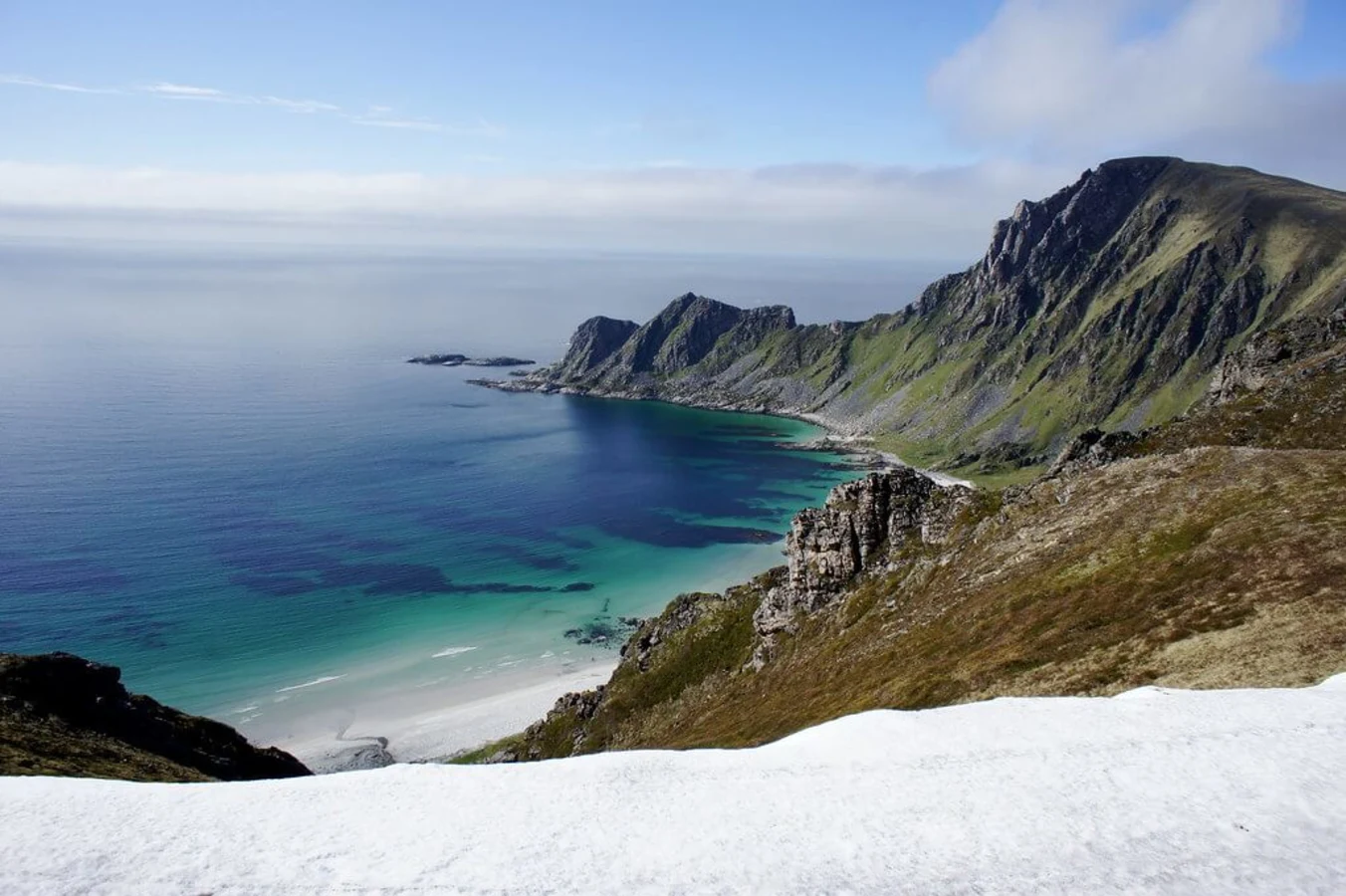 Hoyvika Beach, Norvège