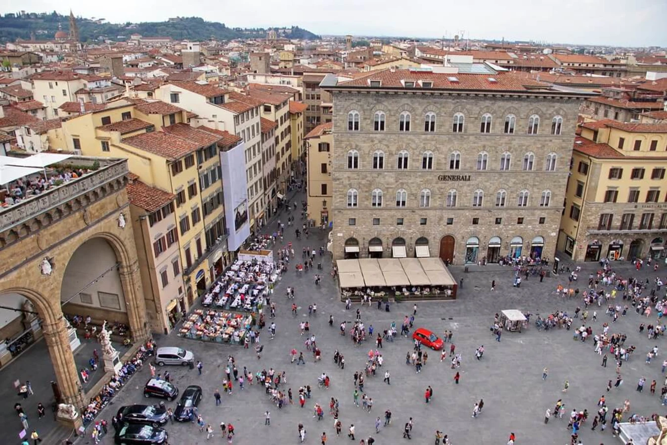 Piazza della Signoria, Italie