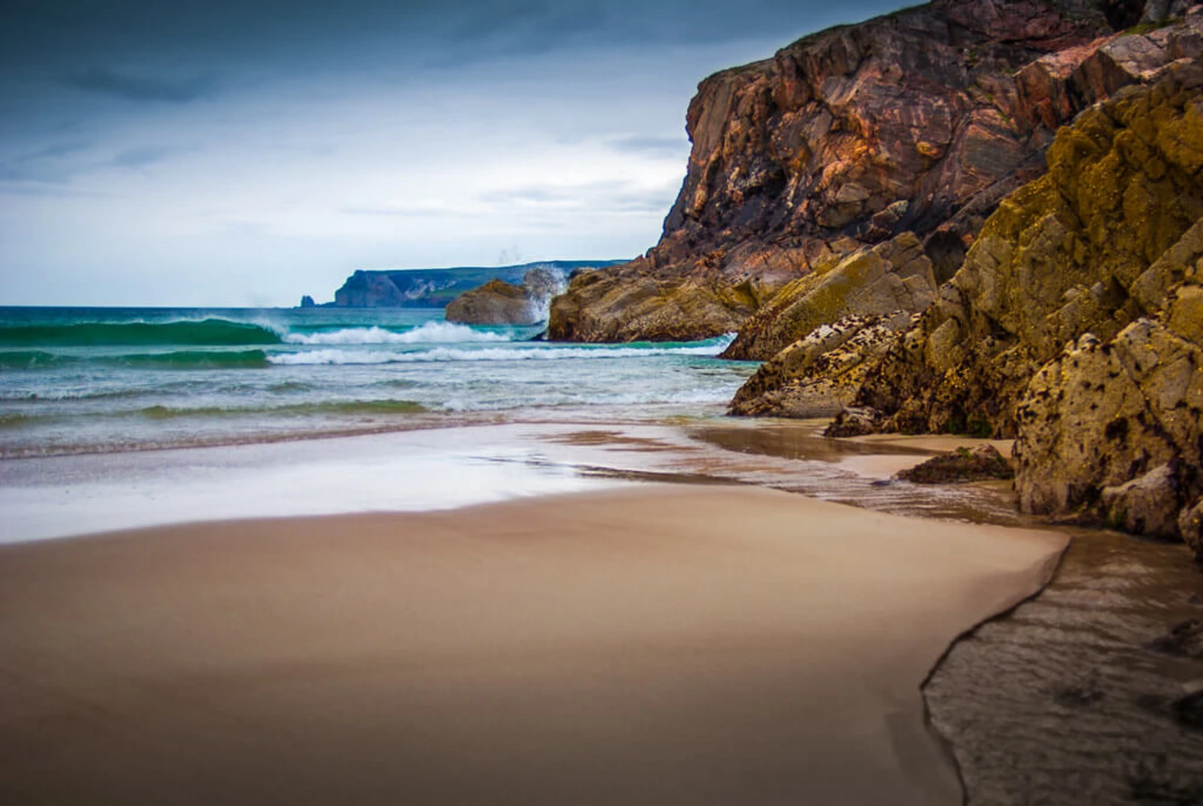 Ceannabeinne Beach, Écosse