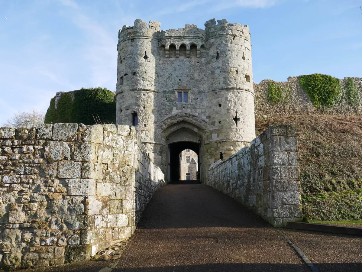 Château de Carisbrooke, Angleterre
