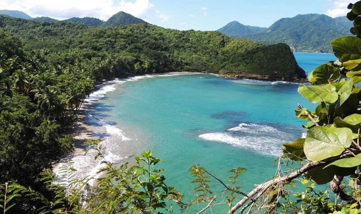 Plage de Batibou, Dominique