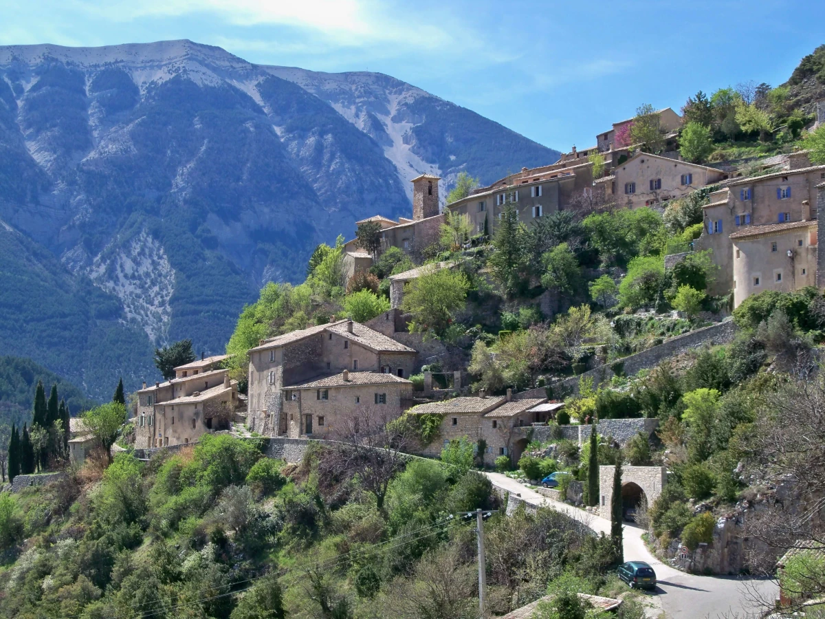 Entrechaux, France