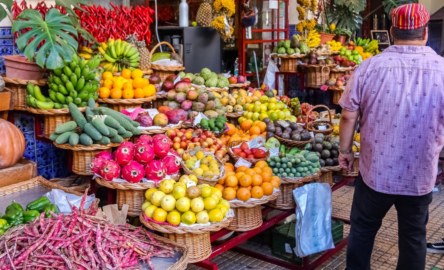 Mercado dos Lavradores, Portugal, Madère