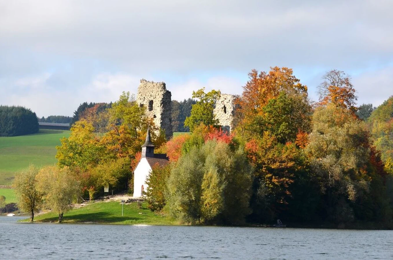 Île d'Ogoz, Suisse