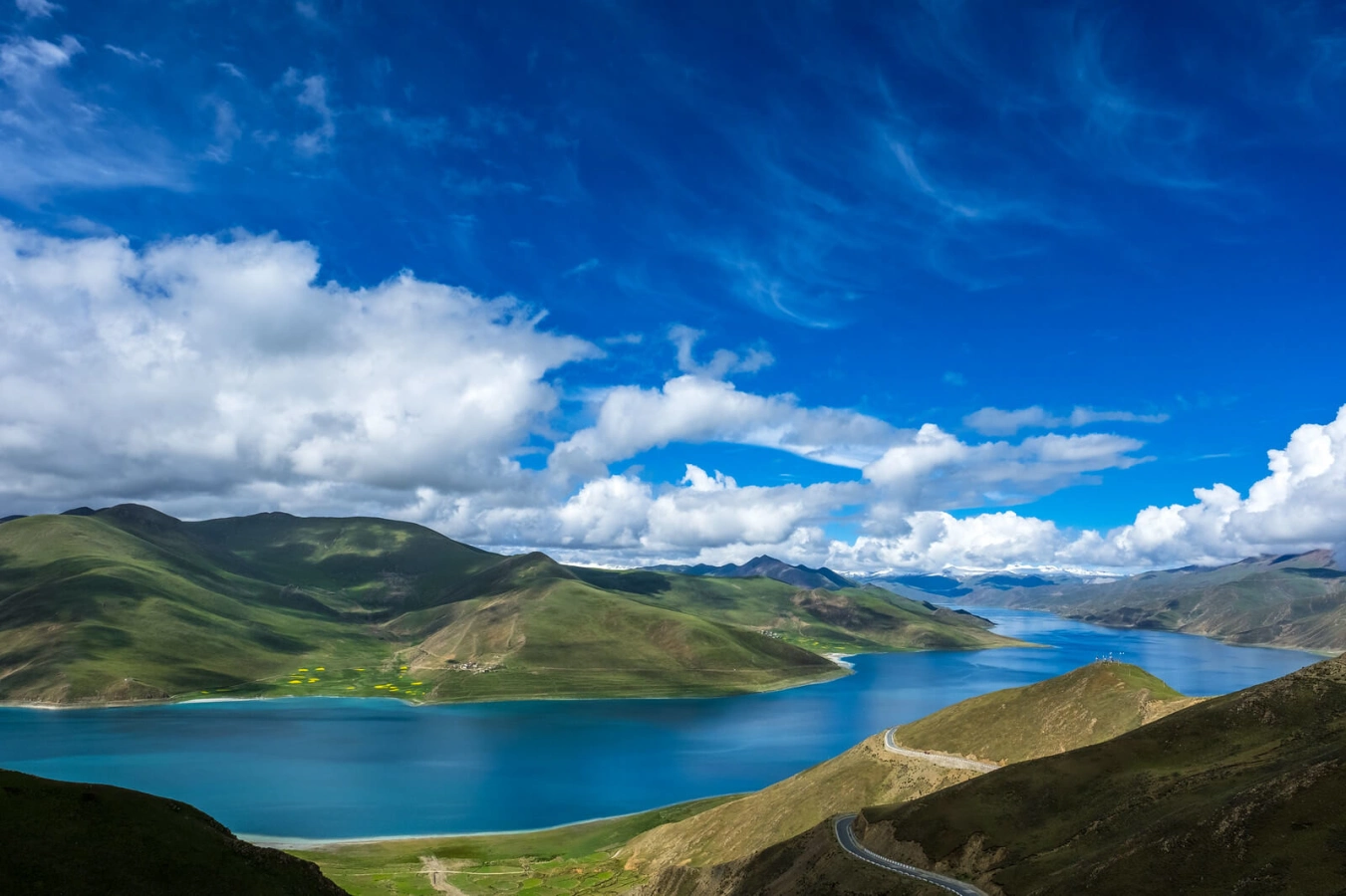 Yamdrok-Tso, Chine