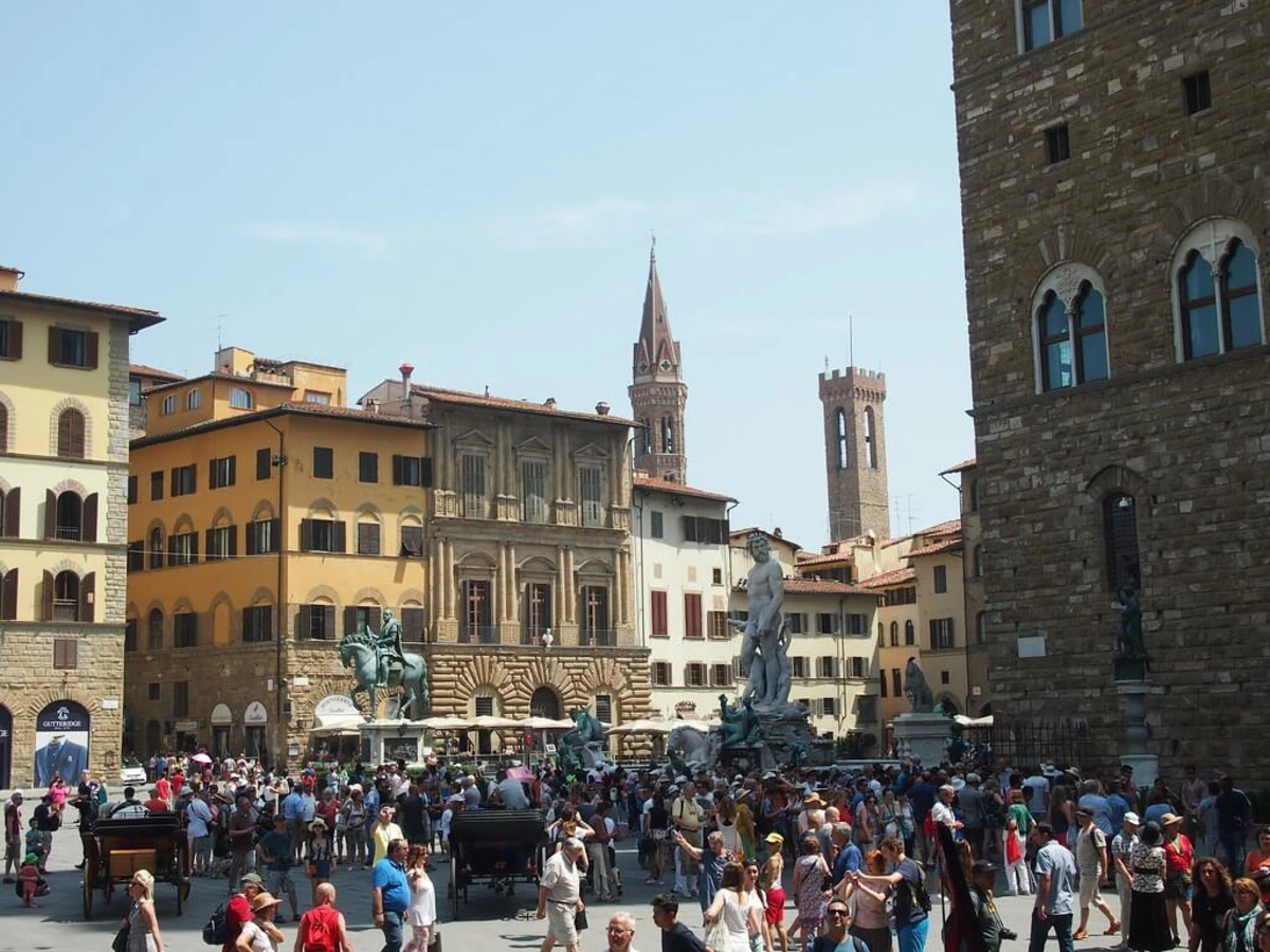 Piazza della Signoria, Italie