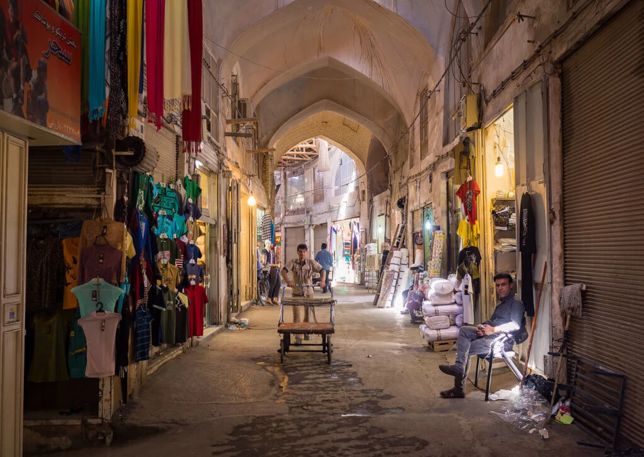 Grand bazar d'Ispahan, Iran