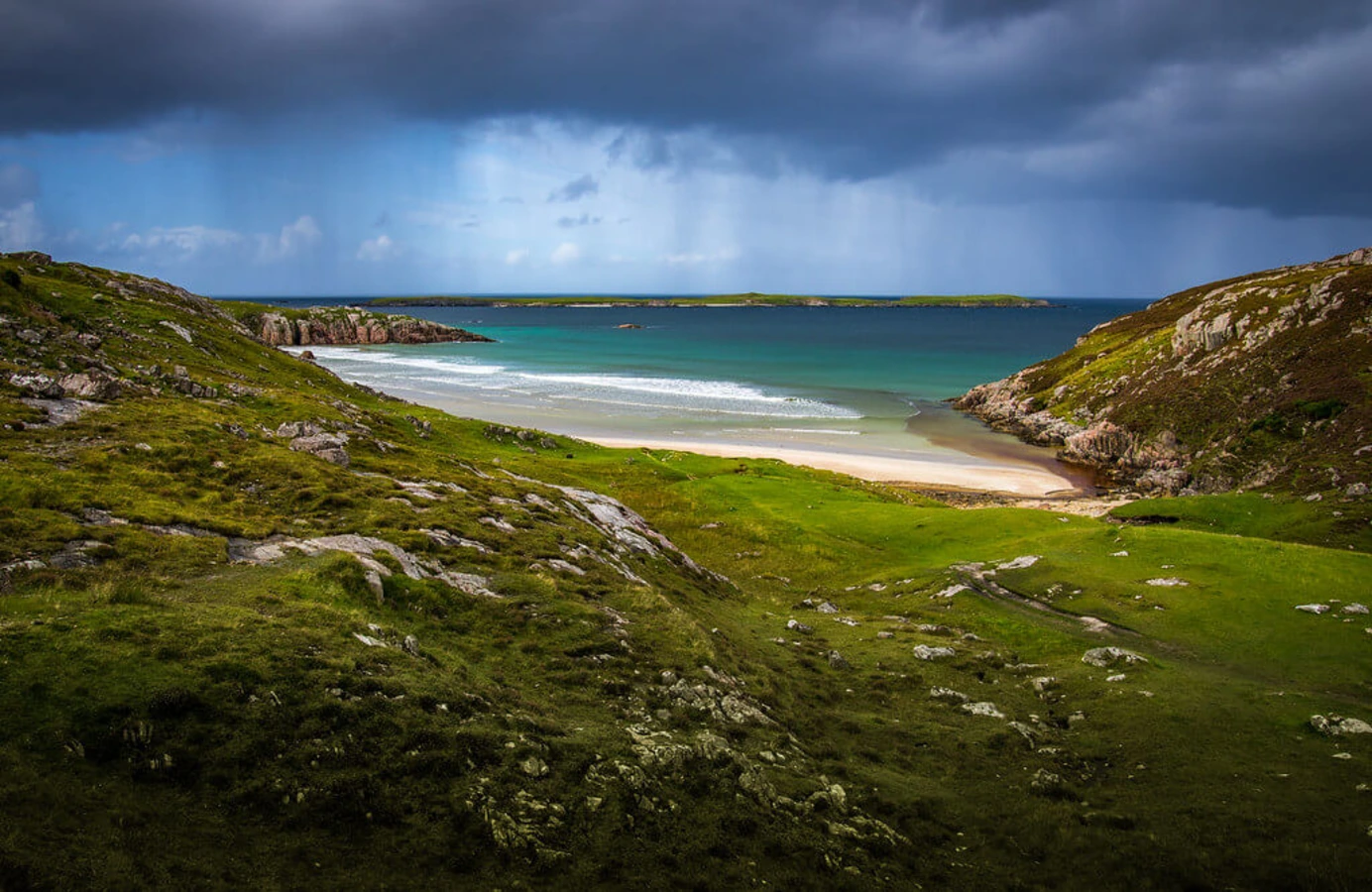 Ceannabeinne Beach, Écosse