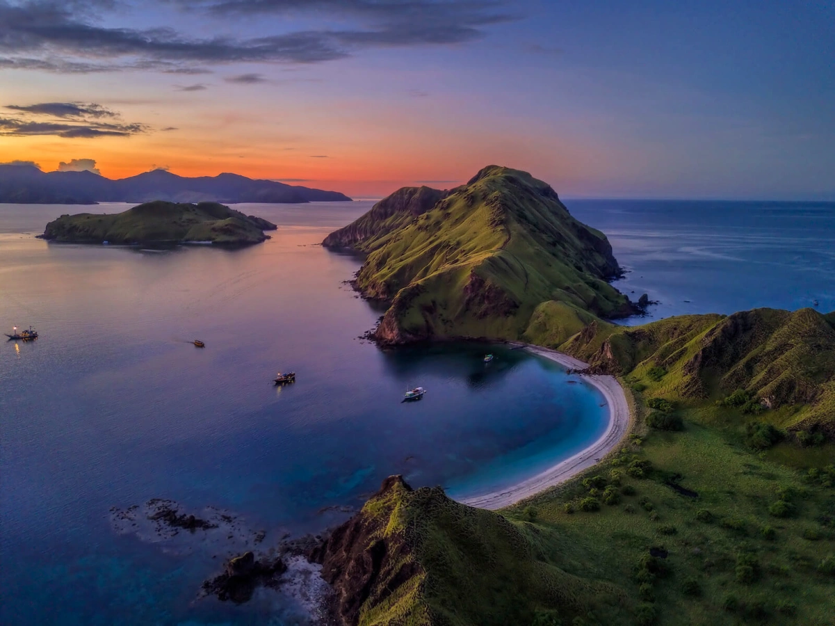 Padar, Indonésie