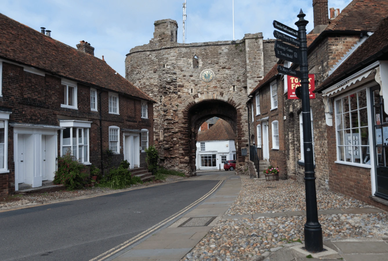 Rye (Sussex de l'Est), Angleterre