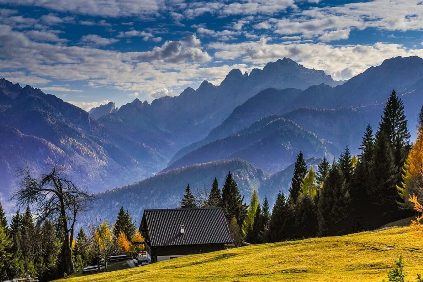 Alpes juliennes, Slovénie, Slovénie, Italie