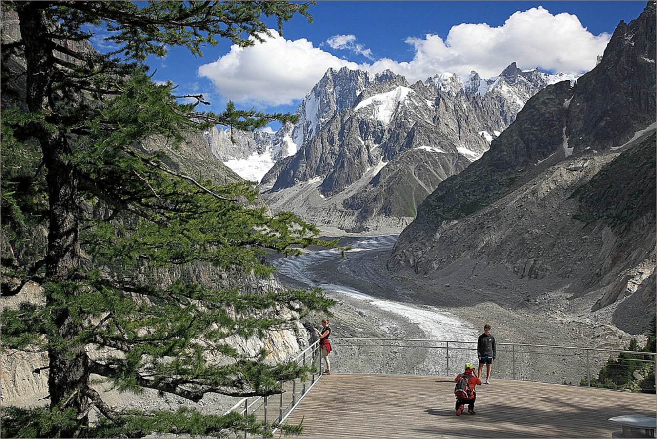 Glacier de Leschaux, Italie