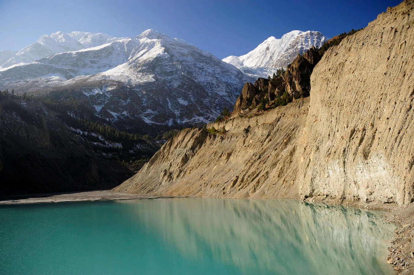 Lac Gangapurna, Népal