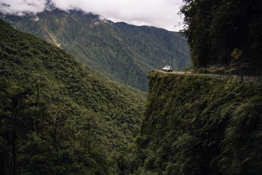 Route des Yungas, Bolivie