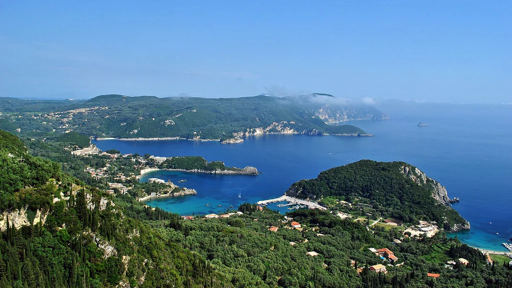 Baie de Paleokastritsa, Grèce